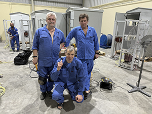 ThermoSonic engineering Team in Oman
